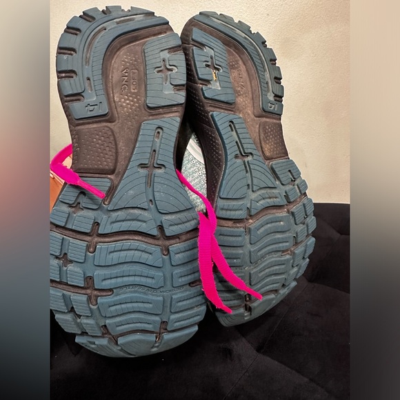 Brooks Ghost 14 Women's Cushioned Size 6 Teal and Pink - Picture 7 of 12